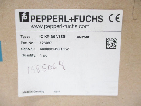 PEPPERL+FUCHS IC-KP-B6-V15B 126087 NSMP