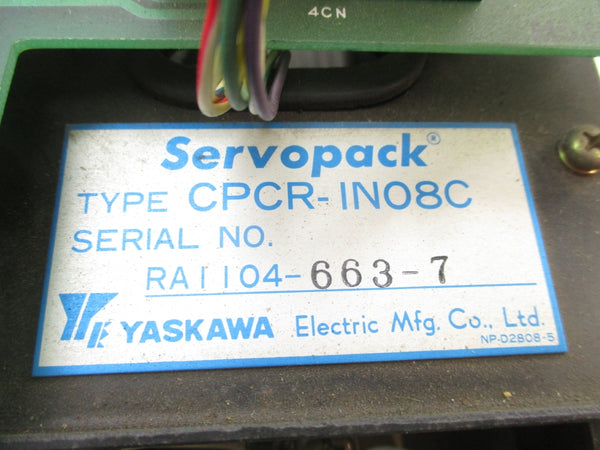 YASKAWA CPCR-INO8C (AS PICTURED) NSNP