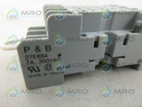 POTTER & BRUMFIELD 27E894 RELAY SOCKET  UNMP