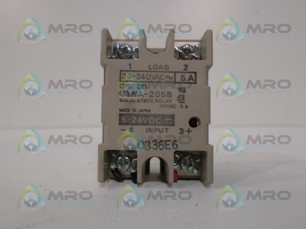 OMRON G3NA-205B SOLID STATE RELAY 5-24VDC  UNMP