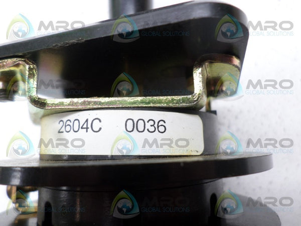 SHALLCO 2604C RELAY LOCKOUT CONTROL SWITCH UNMP