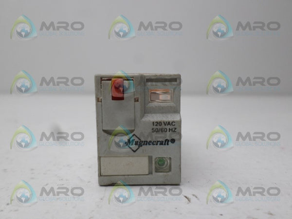 MAGNECRAFT 782XDX2M4L RELAY 120VAC  UNMP
