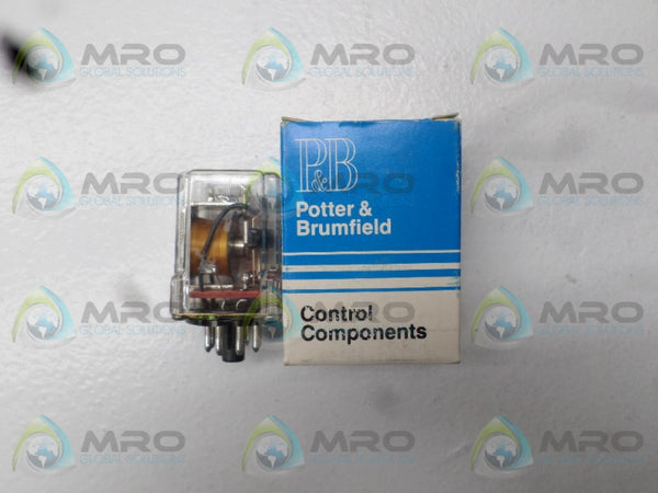 POTTER & BRUMFIELD KCP-11-5000 RELAY 5000 OHMS  NSMP