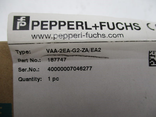 PEPPERL+FUCHS VAA-2EA-G2-ZA/EA2 187747 NSMP