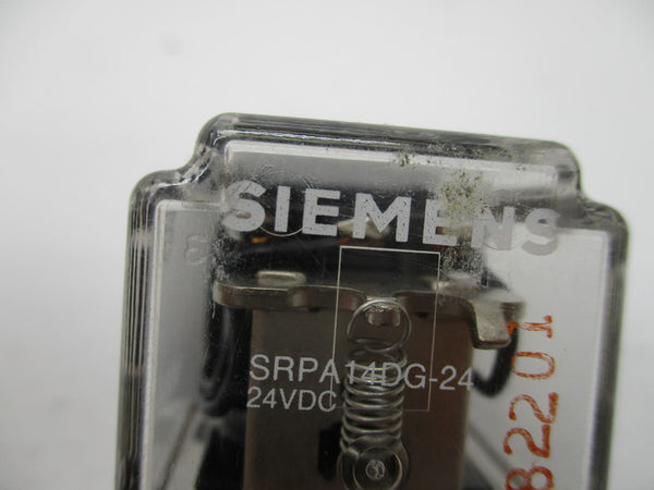 SIEMENS SRPA14DG-24 RELAY 24VDC UNMP