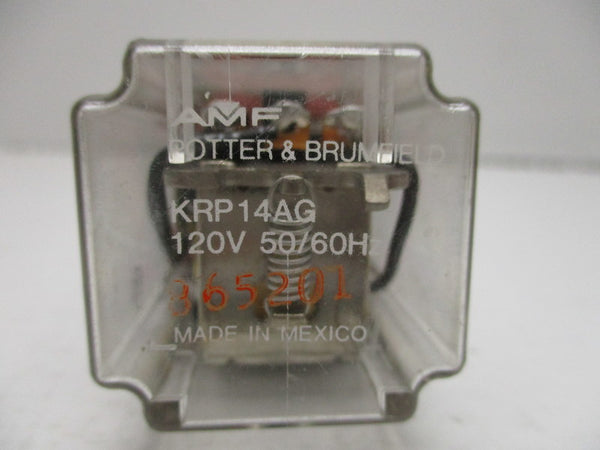 POTTER & BRUMFIELD KRP14AG RELAY 120V UNMP