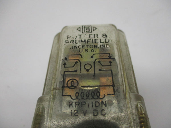 POTTER & BRUMFIELD KRP11DN RELAY 12VDC UNMP