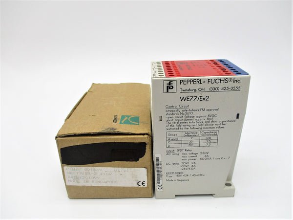 PEPPERL+FUCHS WE77/Ex2 01669S 120VAC NSMP