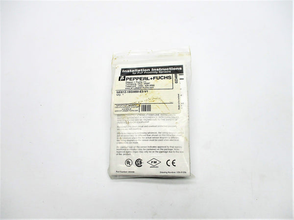 PEPPERL+FUCHS NEB12-18GM50-E2-V1 NSMP