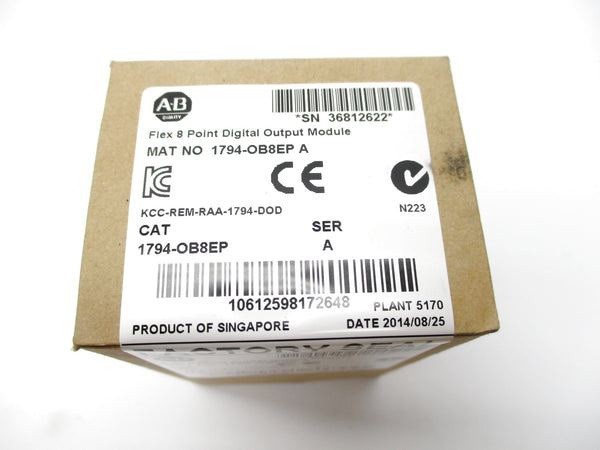 ALLEN BRADLEY 1794-OB8EP SER. A DATE: 2014 NSFS