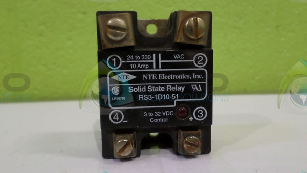 NTE ELECTRONICS RS3-1D10-51 SOLID STATE RELAY  UNMP