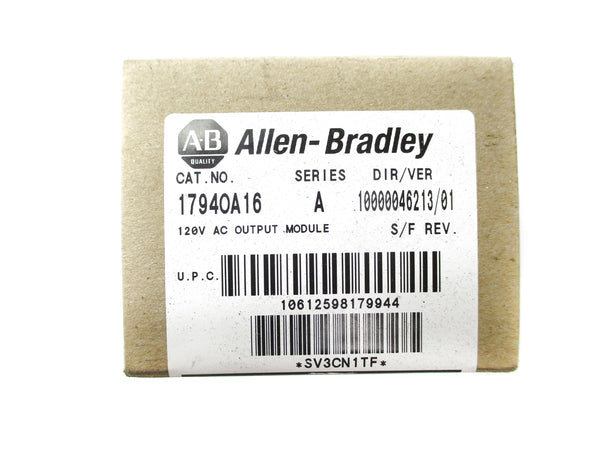 ALLEN BRADLEY 1794-OA16 SER. A DATE: 2013 NSFS