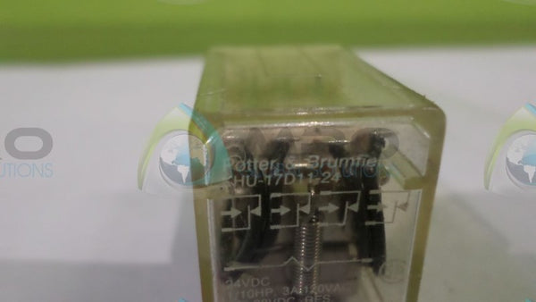 POTTER & BRUMFIELD KHU-17D11-24 RELAY 24VDC  UNMP