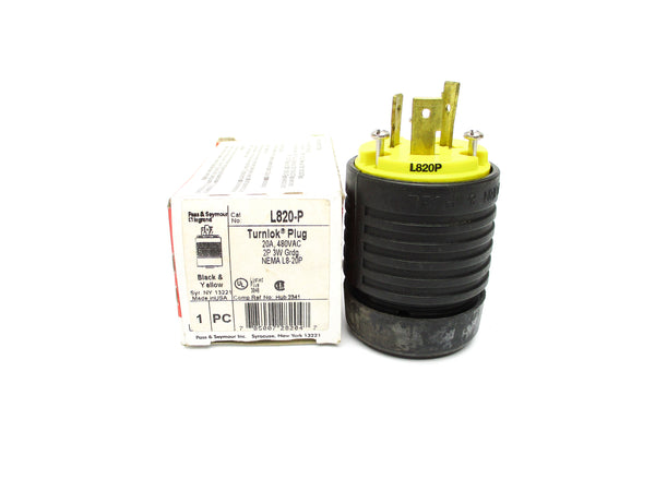 PASS & SEYMOUR L820-P 480VAC 20A NSMP