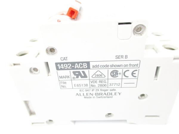 ABB 1492-ACBG040 SER. B 4A 277VAC NSNP
