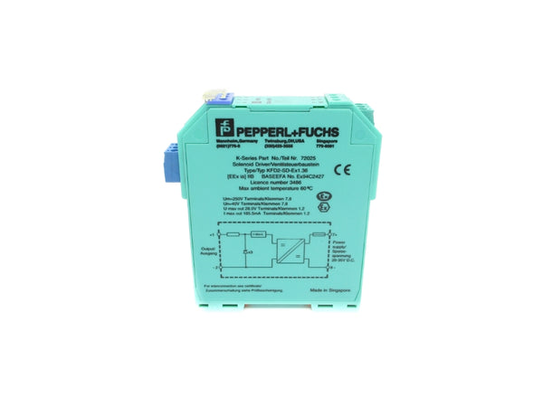 PEPPERL+FUCHS KFD2-SD-EX1.36 72025 NSNP