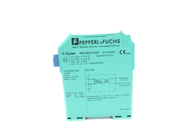PEPPERL+FUCHS KFDO-SD2-EX1.1045 242031 NSNP