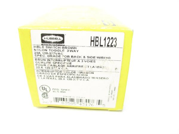 HUBBELL HBL1223 120-277VAC 20A NSMP