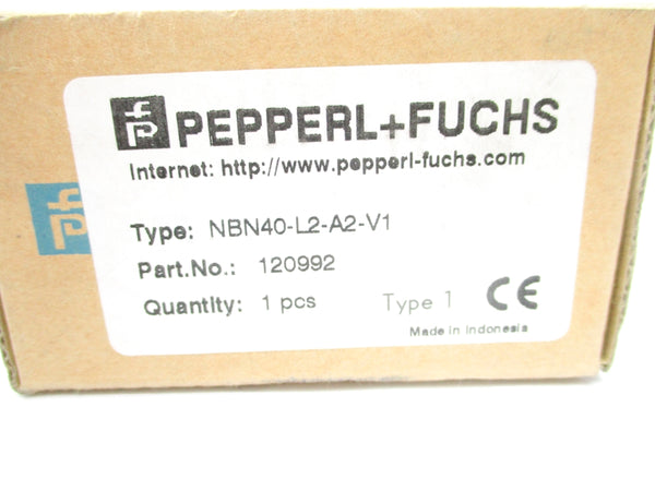 PEPPERL+FUCHS NBN40-L2-A2-V1 120992 NSMP