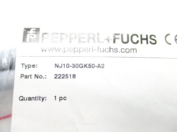 PEPPERL+FUCHS NJ10-30GK50-A2 222518 NSMP