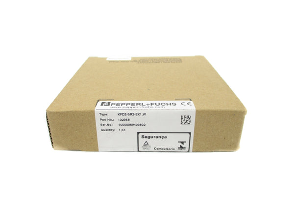 PEPPERL+FUCHS KFD2-SR2-EX1.W 132958 NSFS