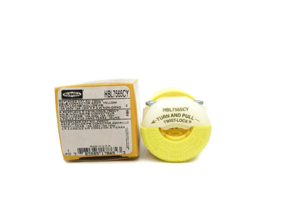 HUBBELL HBL7565CY 125/250V 10A NSMP