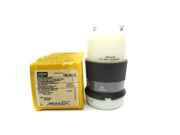 HUBBELL HBL3433C 120/208VAC 30A NSMP