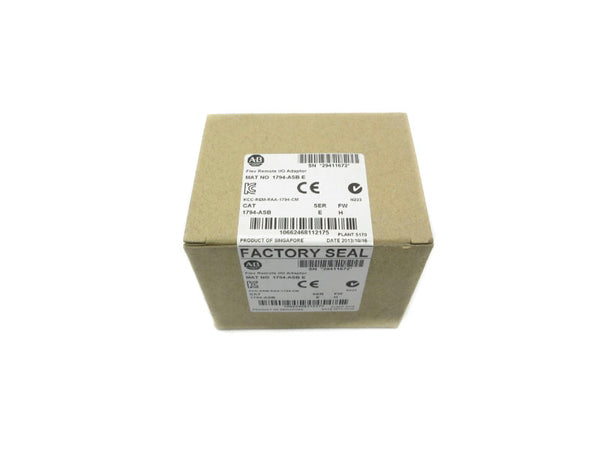 ALLEN BRADLEY 1794-ASB SER. E F/W H DATE: 2013 NSFS