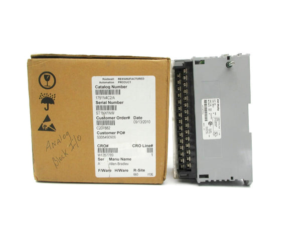 ALLEN BRADLEY 1791-N4C2 SER. A F/W A 85-132VAC REMAN