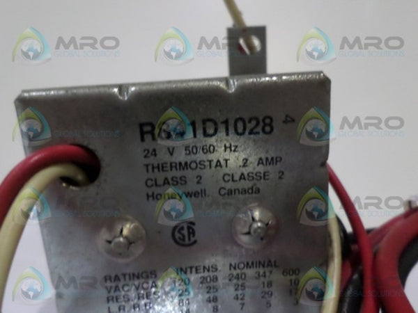 HONEYWELL R841D1028 LOW VOLTAGE RELAY 24V NSNP