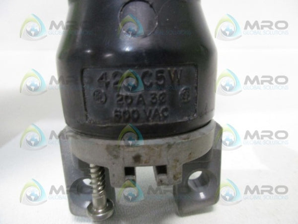 HUBBELL 420C5W PIN & SLEEVE PLUG UNMP