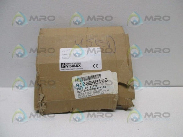 PEPPERL & FUCHS MLV11-8-500/47/112 PHOTO AUTOMATION SENSOR NSMP