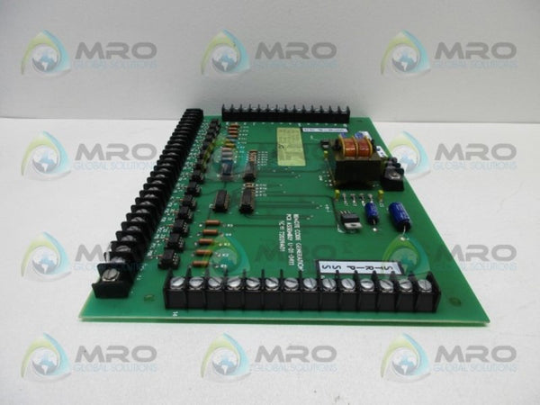 AJAX MAGNETHERMIC 72039A01 U-01-0411 PC BOARD MODULE  UNMP