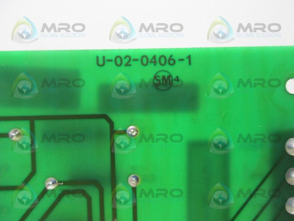 AJAX MAGNETHERMIC 72039A01 U-01-0411 PC BOARD MODULE  UNMP