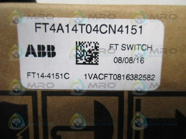 ABB 1VACFT0816382582 FT SWITCH NSFS