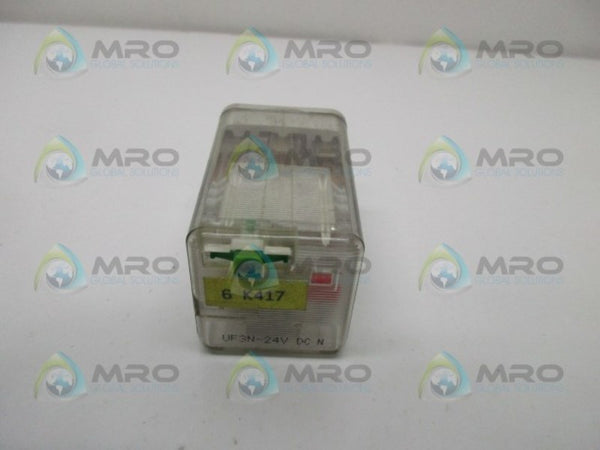 KUHNKE UF3N-24VDCN RELAY SOCKET  UNMP