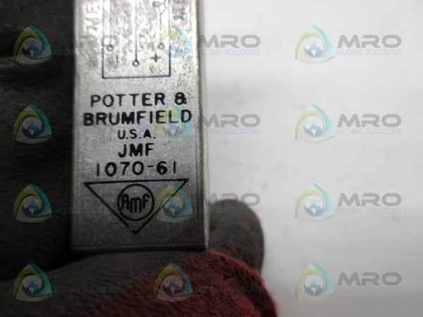 POTTER & BRUMFIELD JMF-1070-61 RELAY MODULE (IN BOX) UNMP