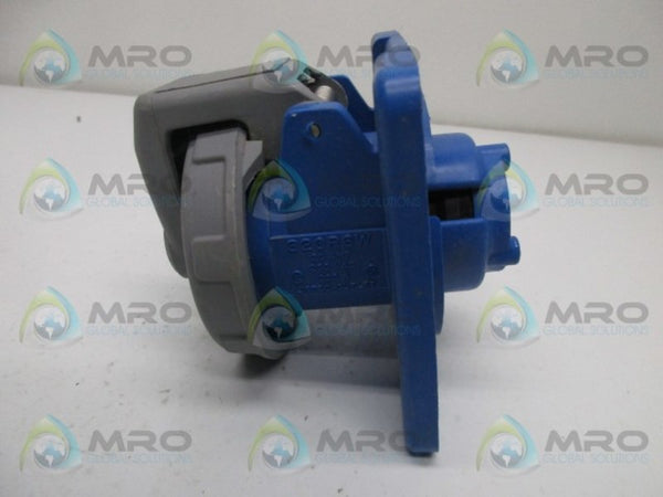 HUBBELL 320R6W SERVICE OUTLET RECEPTACLE UNMP