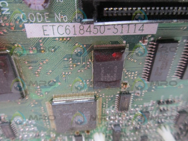YASKAWA ETC618450-S11114 DRIVE BOARD UNMP