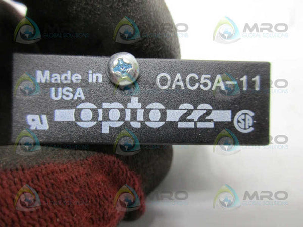 OPTO22 OAC5A-11 AC OUTPUT MODULE NSMP
