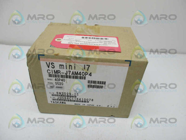 YASKAWA CIMR-J7AM40P4 DRIVE FREQUENCY INVERTER NSMP