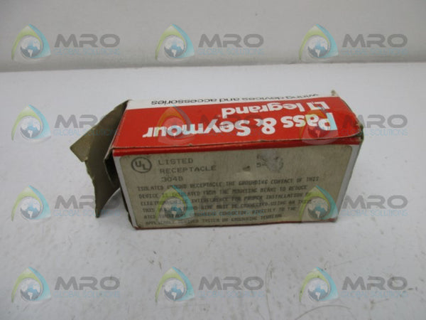 PASS & SEYMOUR 304B DUPLEX RECEPTACLE NSMP