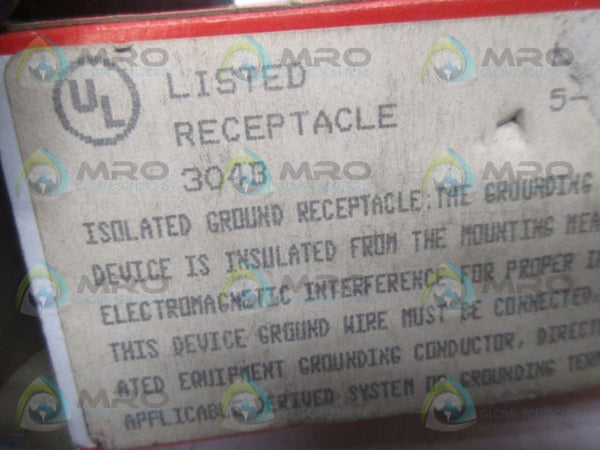 PASS & SEYMOUR 304B DUPLEX RECEPTACLE NSMP