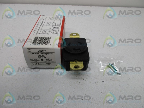 PASS & SEYMOUR L5-20-R TURNLOK RECEPTACLE NSMP
