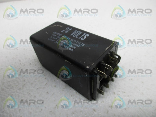 AIROTRONICS TDM4A360A5A TIME DELAY RELAY 24VDC .2-360 SEC. UNMP