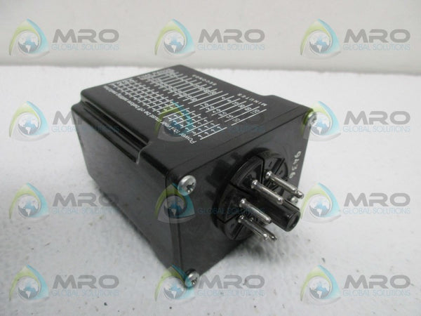 MACROMATIC SS-60222 TIME DELAY RELAY 10AMP 120VAC/DC  UNMP