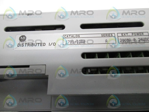 ALLEN BRADLEY 1791-IOBA SER. A DISTRIBUTED I/O 24VDC 16PT NSNP
