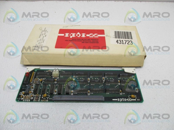 OPTO22 001788J PROCESS CONTROLLER BRAIN BOARD NSMP