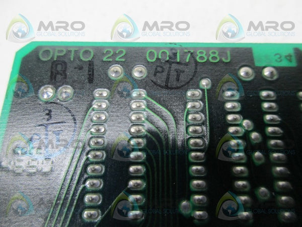 OPTO22 001788J PROCESS CONTROLLER BRAIN BOARD NSMP