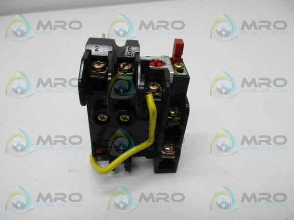 YASKAWA RH-15/0.37 THERMAL RELAY 0.29-0.45A UNMP